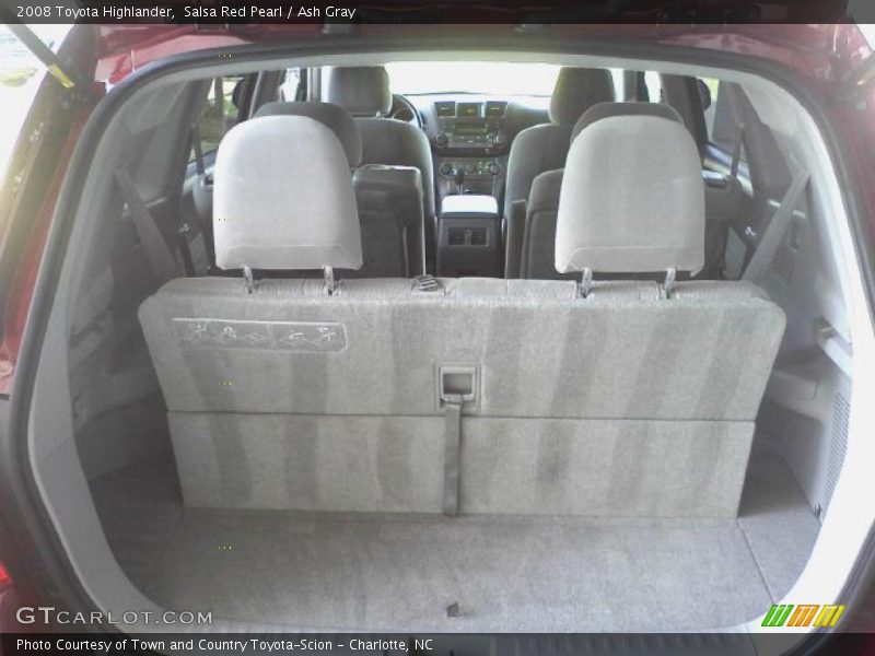 Salsa Red Pearl / Ash Gray 2008 Toyota Highlander