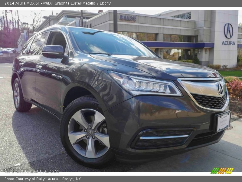 Graphite Luster Metallic / Ebony 2014 Acura MDX SH-AWD