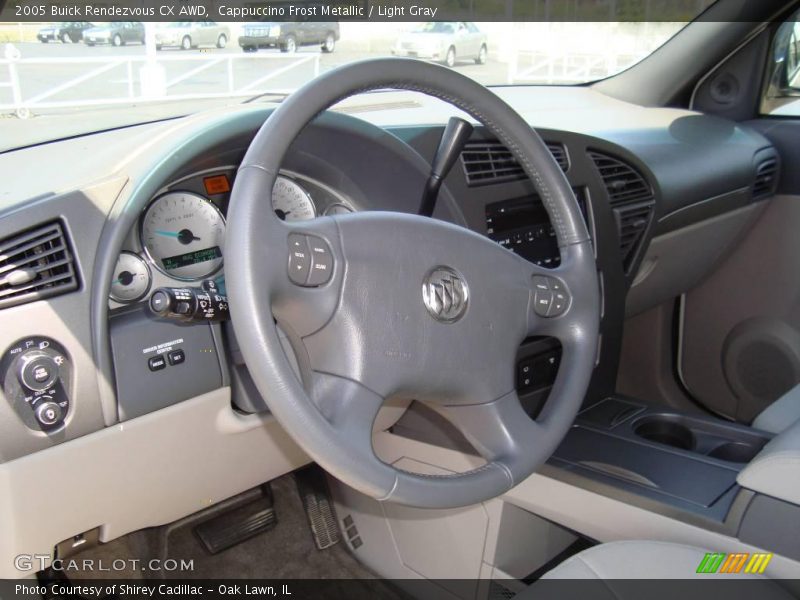 Cappuccino Frost Metallic / Light Gray 2005 Buick Rendezvous CX AWD