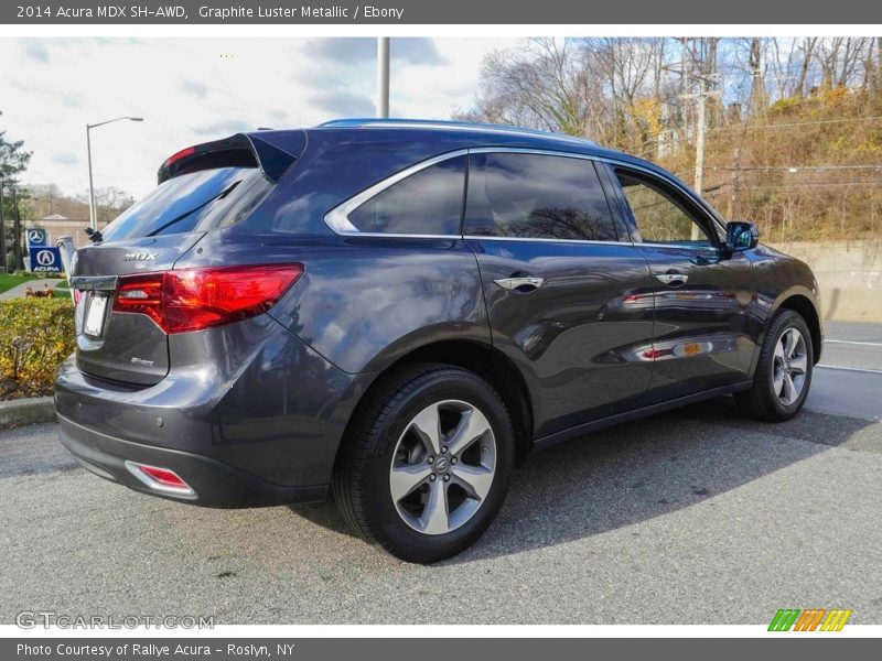 Graphite Luster Metallic / Ebony 2014 Acura MDX SH-AWD