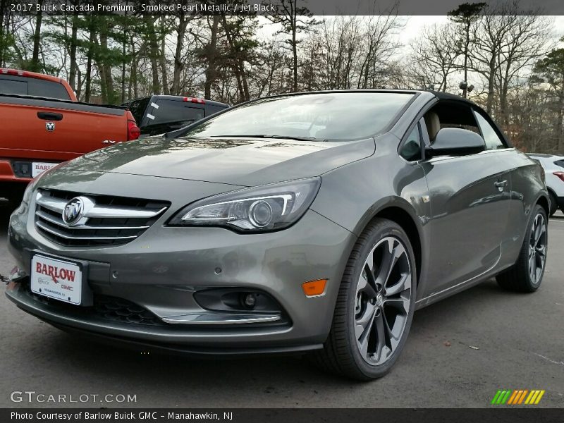 Smoked Pearl Metallic / Jet Black 2017 Buick Cascada Premium