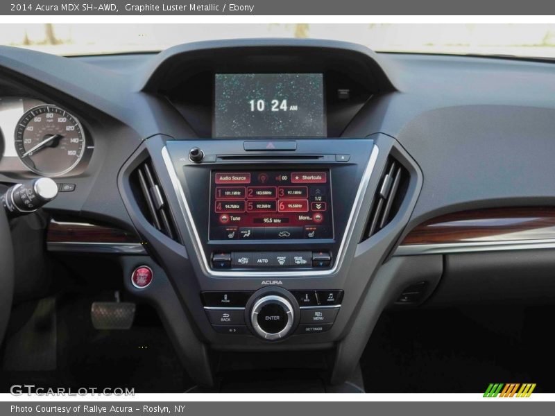 Graphite Luster Metallic / Ebony 2014 Acura MDX SH-AWD