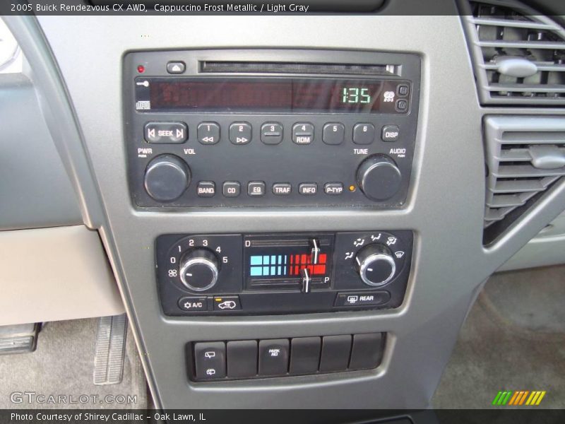 Cappuccino Frost Metallic / Light Gray 2005 Buick Rendezvous CX AWD