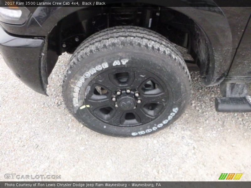 Black / Black 2017 Ram 3500 Laramie Crew Cab 4x4