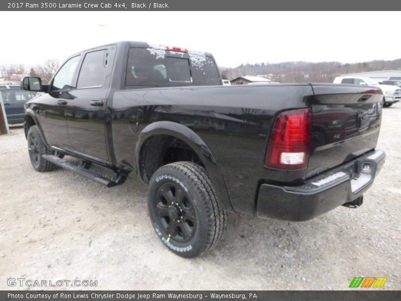 Black / Black 2017 Ram 3500 Laramie Crew Cab 4x4