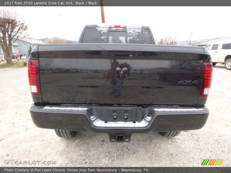 Black / Black 2017 Ram 3500 Laramie Crew Cab 4x4