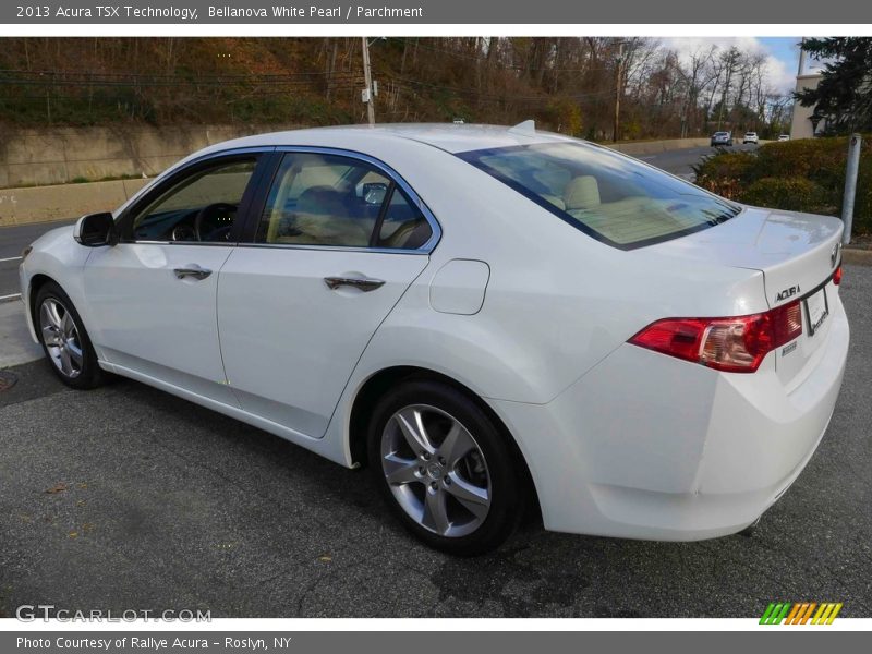 Bellanova White Pearl / Parchment 2013 Acura TSX Technology