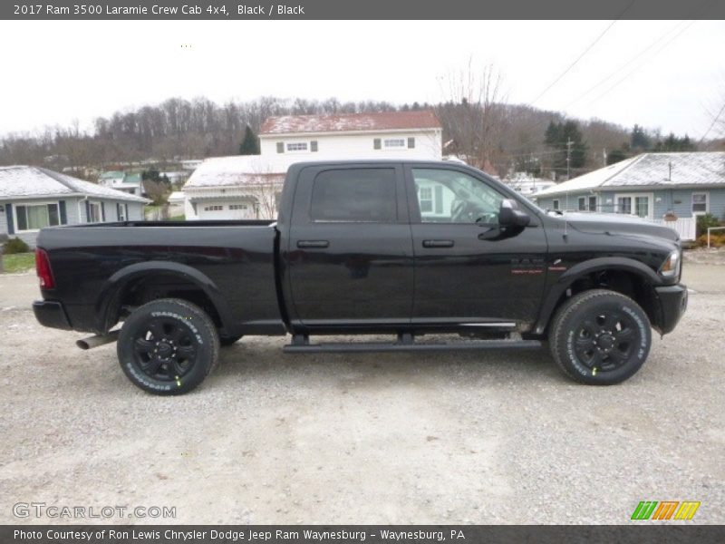 Black / Black 2017 Ram 3500 Laramie Crew Cab 4x4