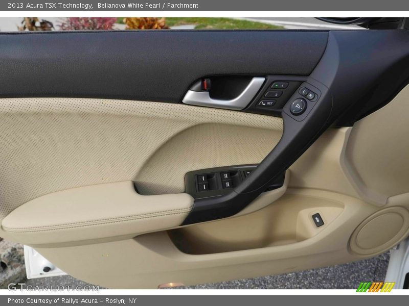 Bellanova White Pearl / Parchment 2013 Acura TSX Technology