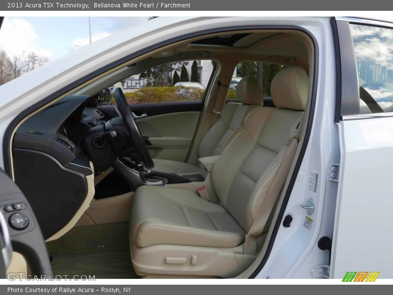 Bellanova White Pearl / Parchment 2013 Acura TSX Technology