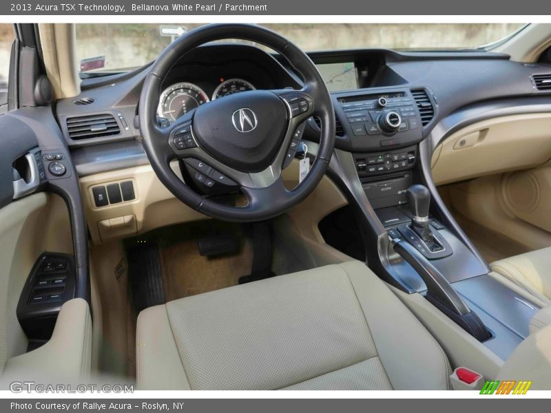 Bellanova White Pearl / Parchment 2013 Acura TSX Technology