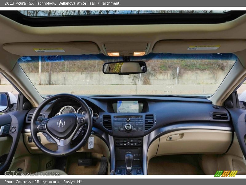 Bellanova White Pearl / Parchment 2013 Acura TSX Technology