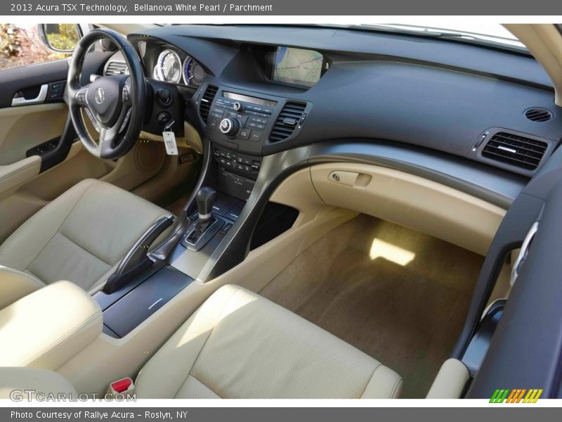Bellanova White Pearl / Parchment 2013 Acura TSX Technology
