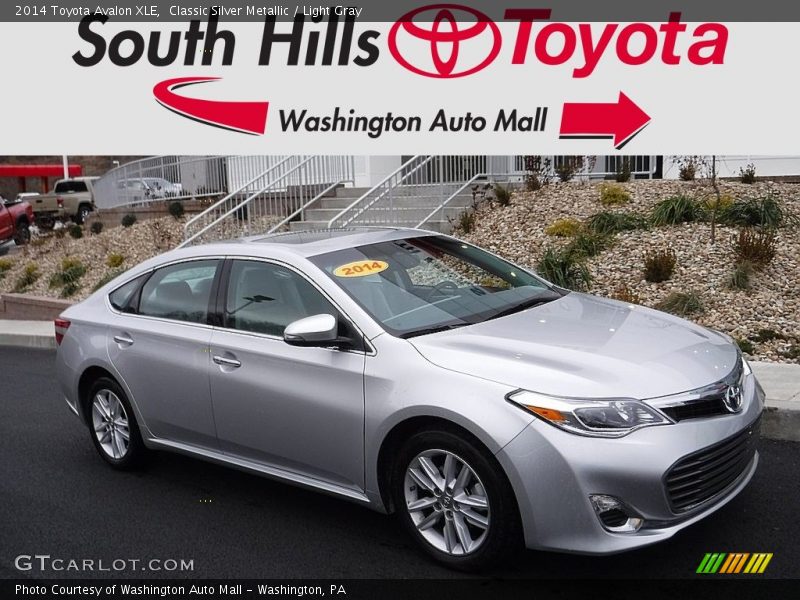 Classic Silver Metallic / Light Gray 2014 Toyota Avalon XLE