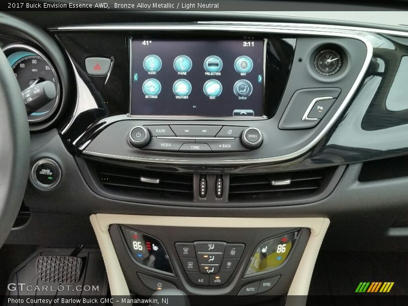 Bronze Alloy Metallic / Light Neutral 2017 Buick Envision Essence AWD
