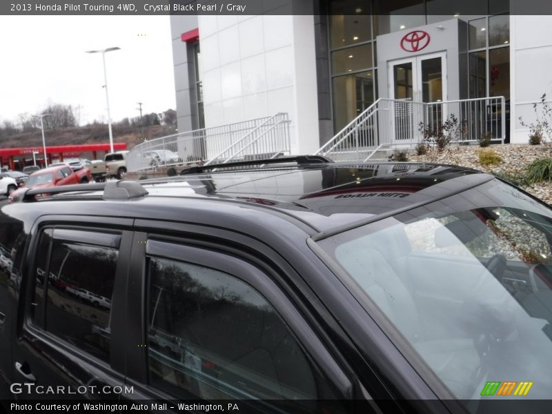 Crystal Black Pearl / Gray 2013 Honda Pilot Touring 4WD