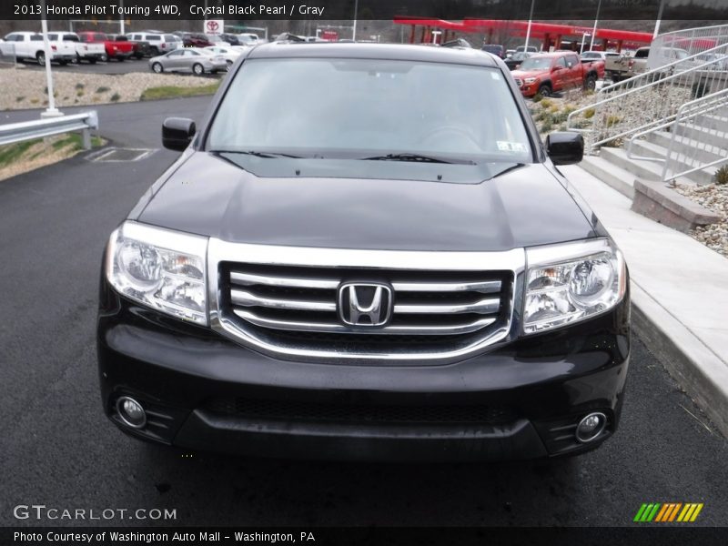 Crystal Black Pearl / Gray 2013 Honda Pilot Touring 4WD
