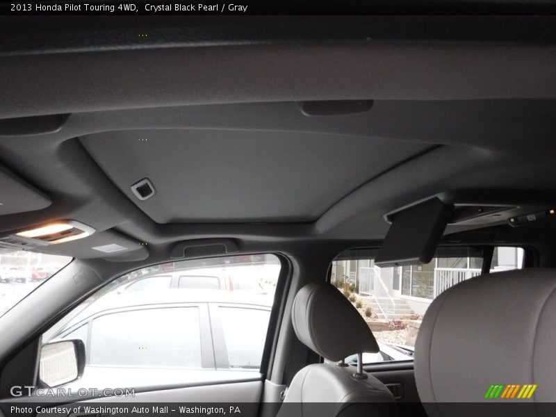 Crystal Black Pearl / Gray 2013 Honda Pilot Touring 4WD