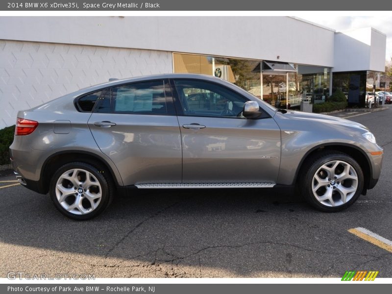 Space Grey Metallic / Black 2014 BMW X6 xDrive35i