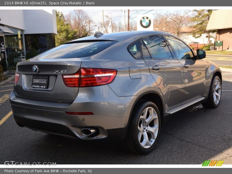 Space Grey Metallic / Black 2014 BMW X6 xDrive35i
