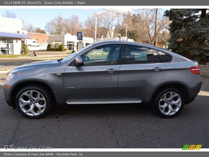 Space Grey Metallic / Black 2014 BMW X6 xDrive35i