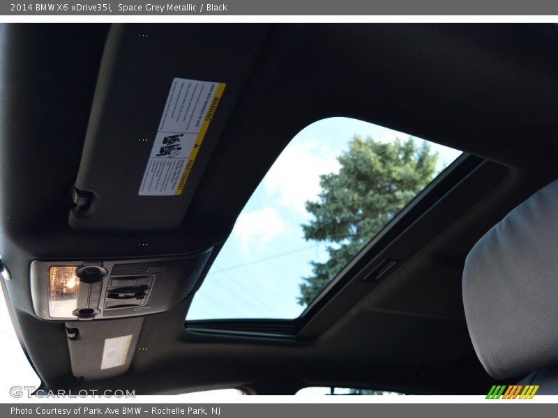 Space Grey Metallic / Black 2014 BMW X6 xDrive35i