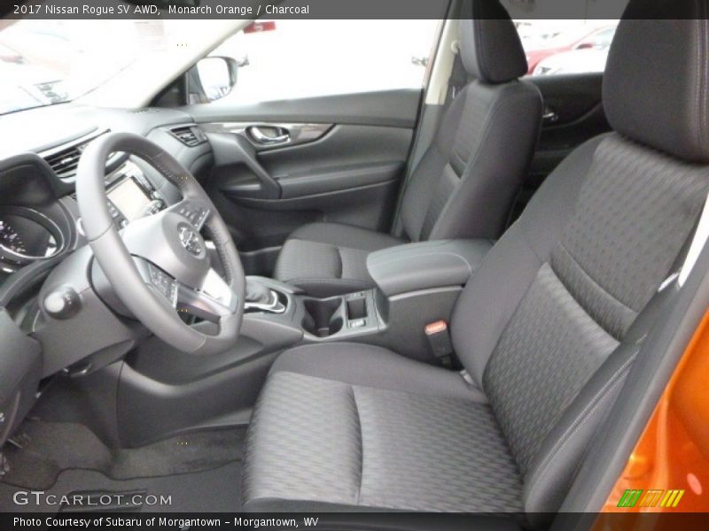  2017 Rogue SV AWD Charcoal Interior