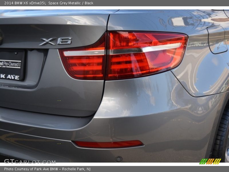 Space Grey Metallic / Black 2014 BMW X6 xDrive35i