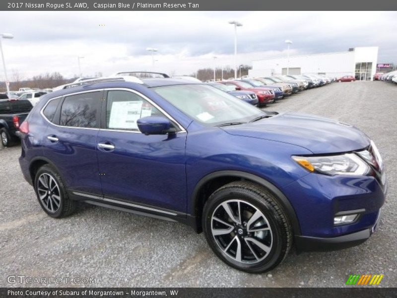 Front 3/4 View of 2017 Rogue SL AWD