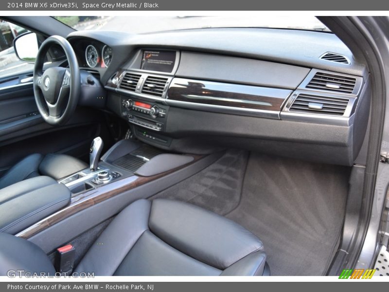 Space Grey Metallic / Black 2014 BMW X6 xDrive35i