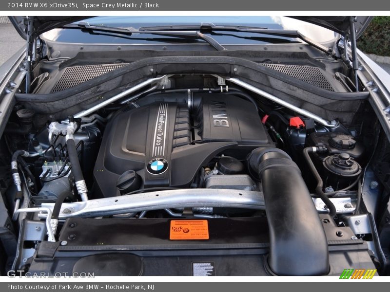 Space Grey Metallic / Black 2014 BMW X6 xDrive35i