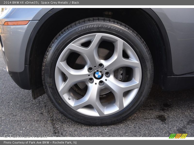 Space Grey Metallic / Black 2014 BMW X6 xDrive35i