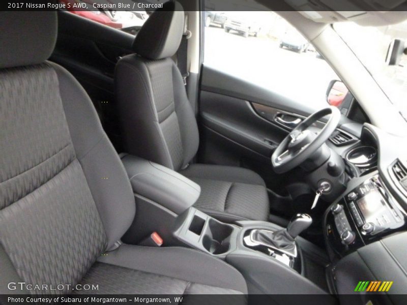 Caspian Blue / Charcoal 2017 Nissan Rogue S AWD