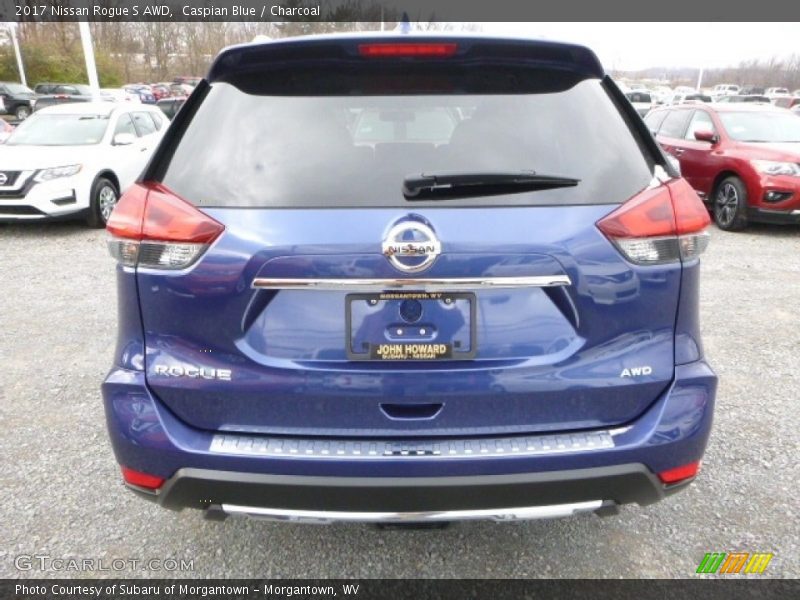 Caspian Blue / Charcoal 2017 Nissan Rogue S AWD