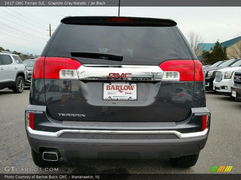 Graphite Gray Metallic / Jet Black 2017 GMC Terrain SLE