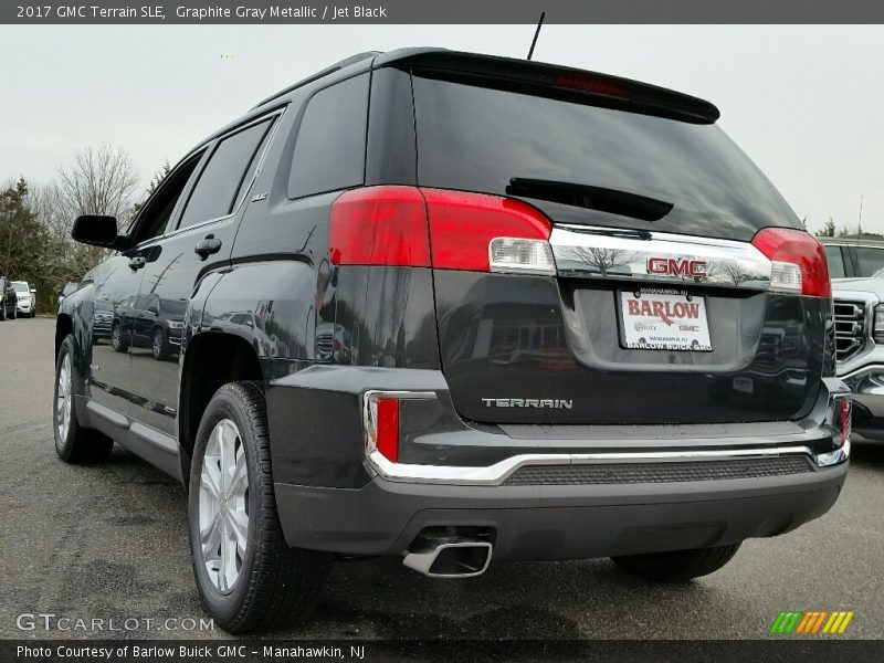 Graphite Gray Metallic / Jet Black 2017 GMC Terrain SLE