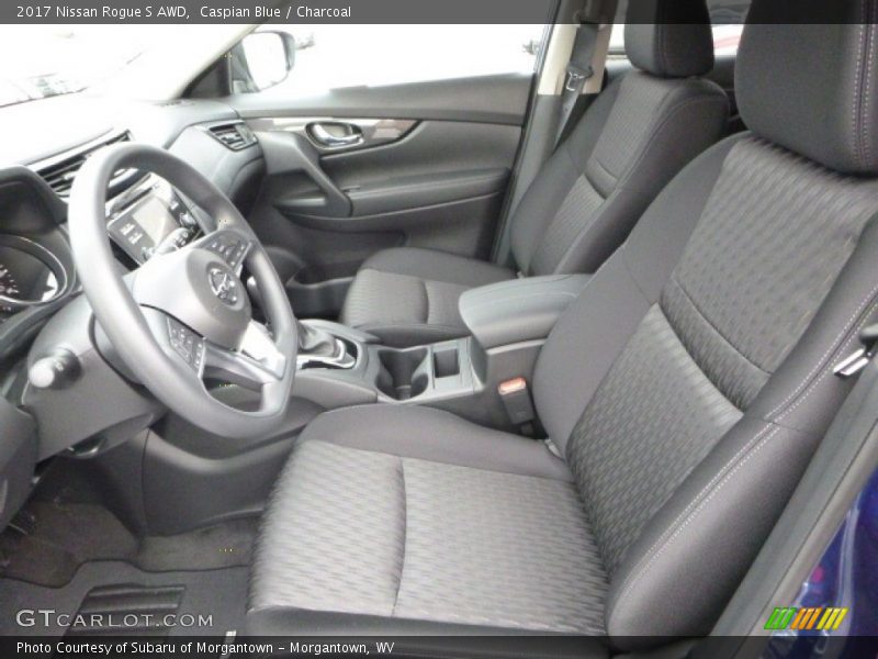  2017 Rogue S AWD Charcoal Interior