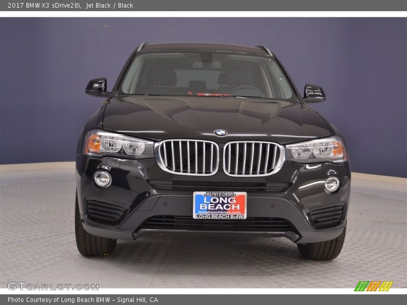 Jet Black / Black 2017 BMW X3 sDrive28i