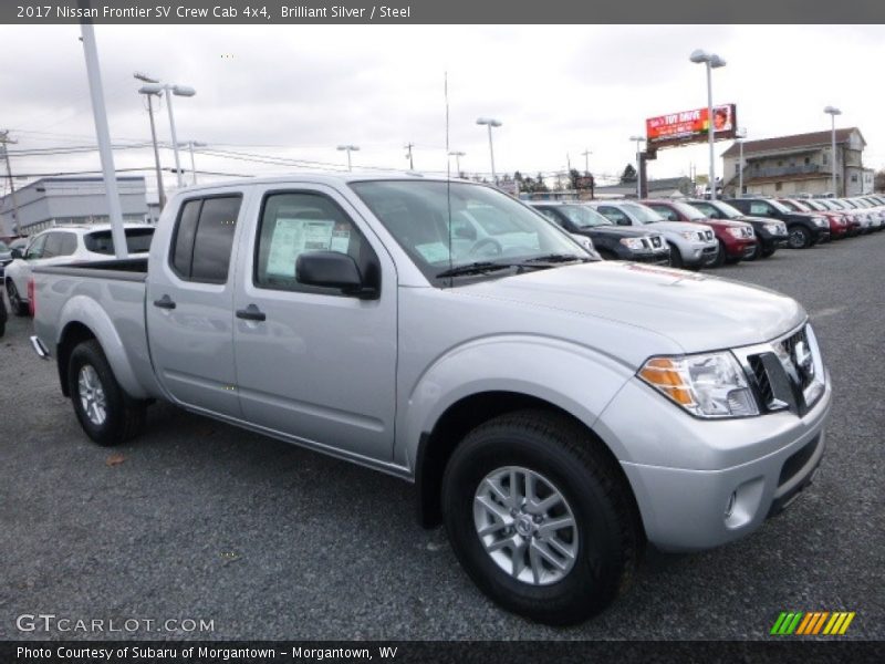 Brilliant Silver / Steel 2017 Nissan Frontier SV Crew Cab 4x4