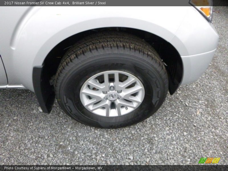 Brilliant Silver / Steel 2017 Nissan Frontier SV Crew Cab 4x4