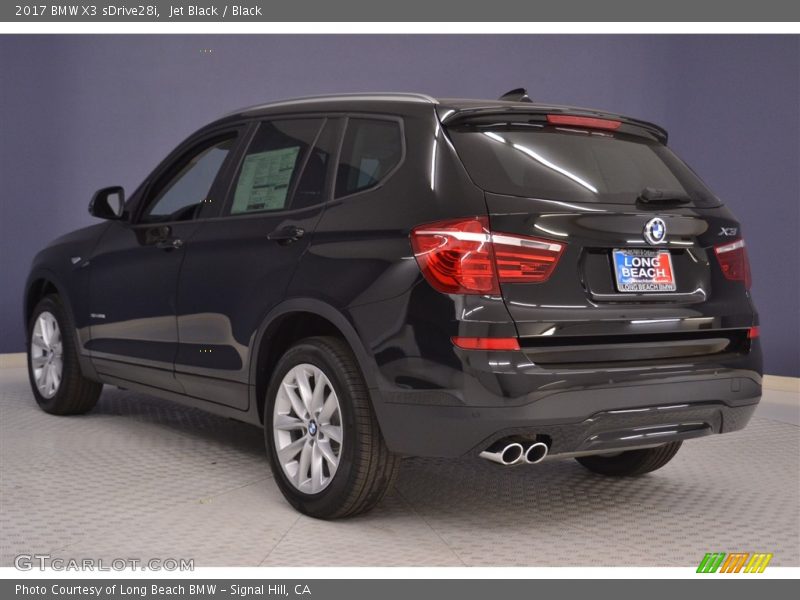Jet Black / Black 2017 BMW X3 sDrive28i