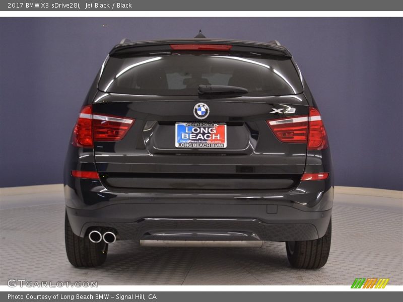Jet Black / Black 2017 BMW X3 sDrive28i