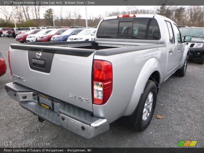 Brilliant Silver / Steel 2017 Nissan Frontier SV Crew Cab 4x4