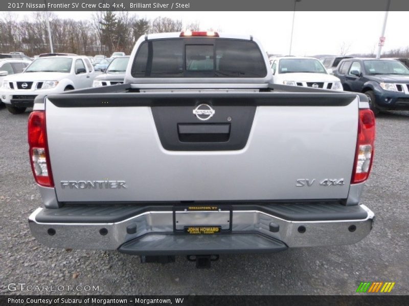 Brilliant Silver / Steel 2017 Nissan Frontier SV Crew Cab 4x4