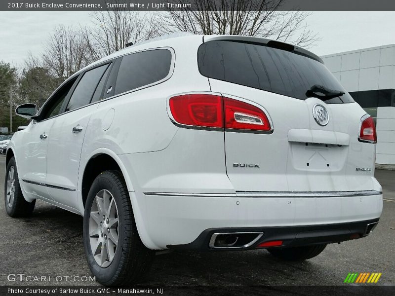 Summit White / Light Titanium 2017 Buick Enclave Convenience