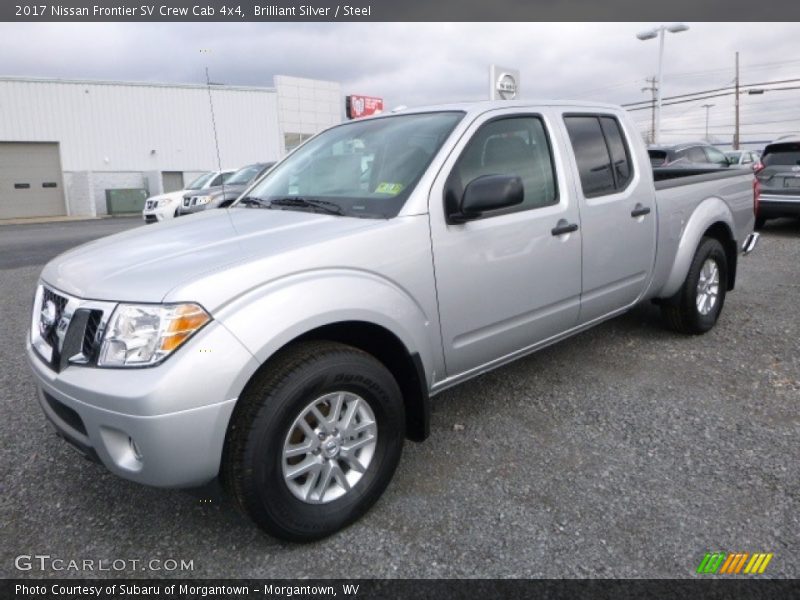 Front 3/4 View of 2017 Frontier SV Crew Cab 4x4