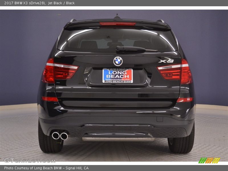 Jet Black / Black 2017 BMW X3 sDrive28i