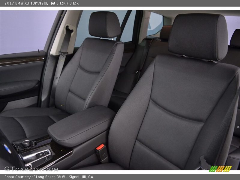 Jet Black / Black 2017 BMW X3 sDrive28i