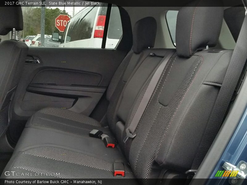Slate Blue Metallic / Jet Black 2017 GMC Terrain SLE