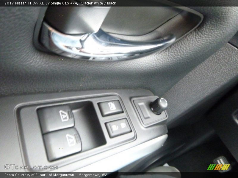 Glacier White / Black 2017 Nissan TITAN XD SV Single Cab 4x4
